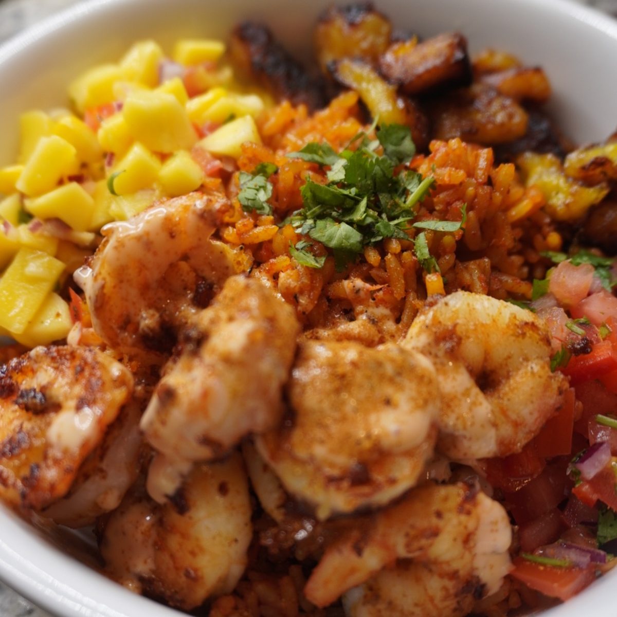 Roasted Shrimp Bowl