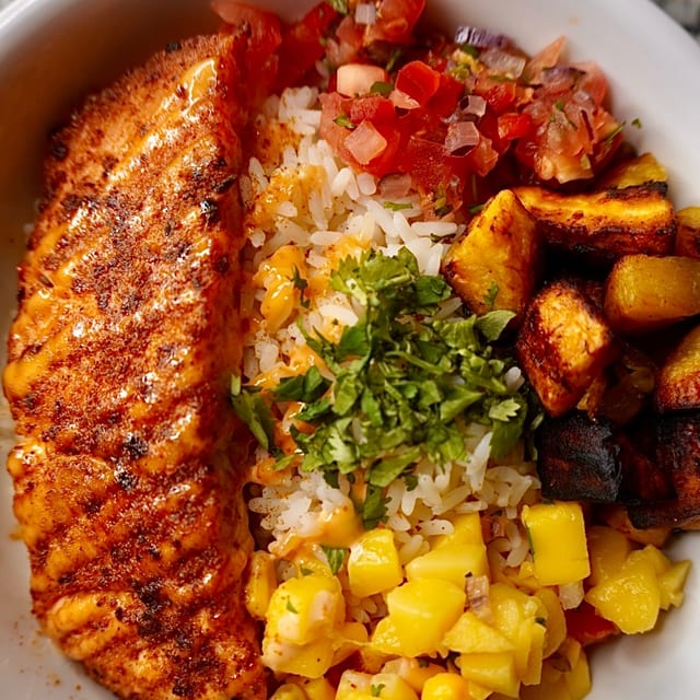 Salmon Charm Bowl.